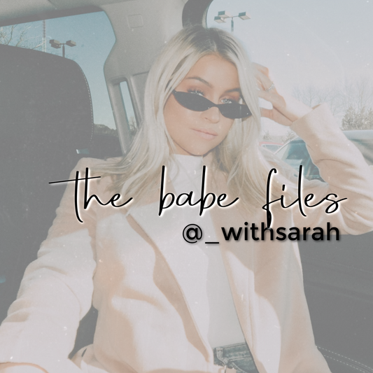 Sarah Lapierre from @_WithSarah