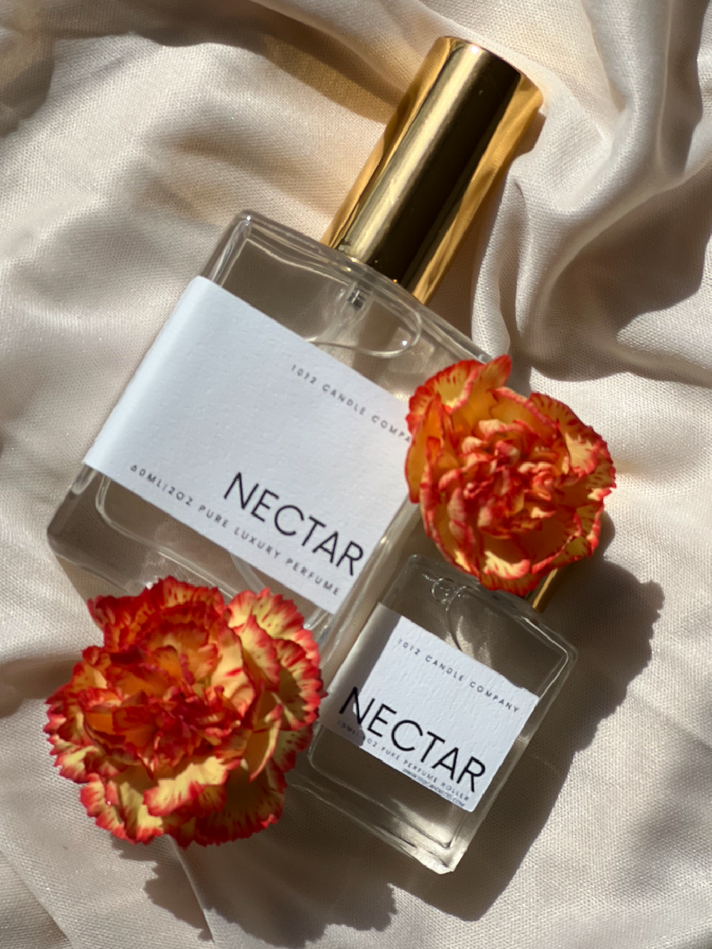 1012 Nectar perfumes in two different sizes