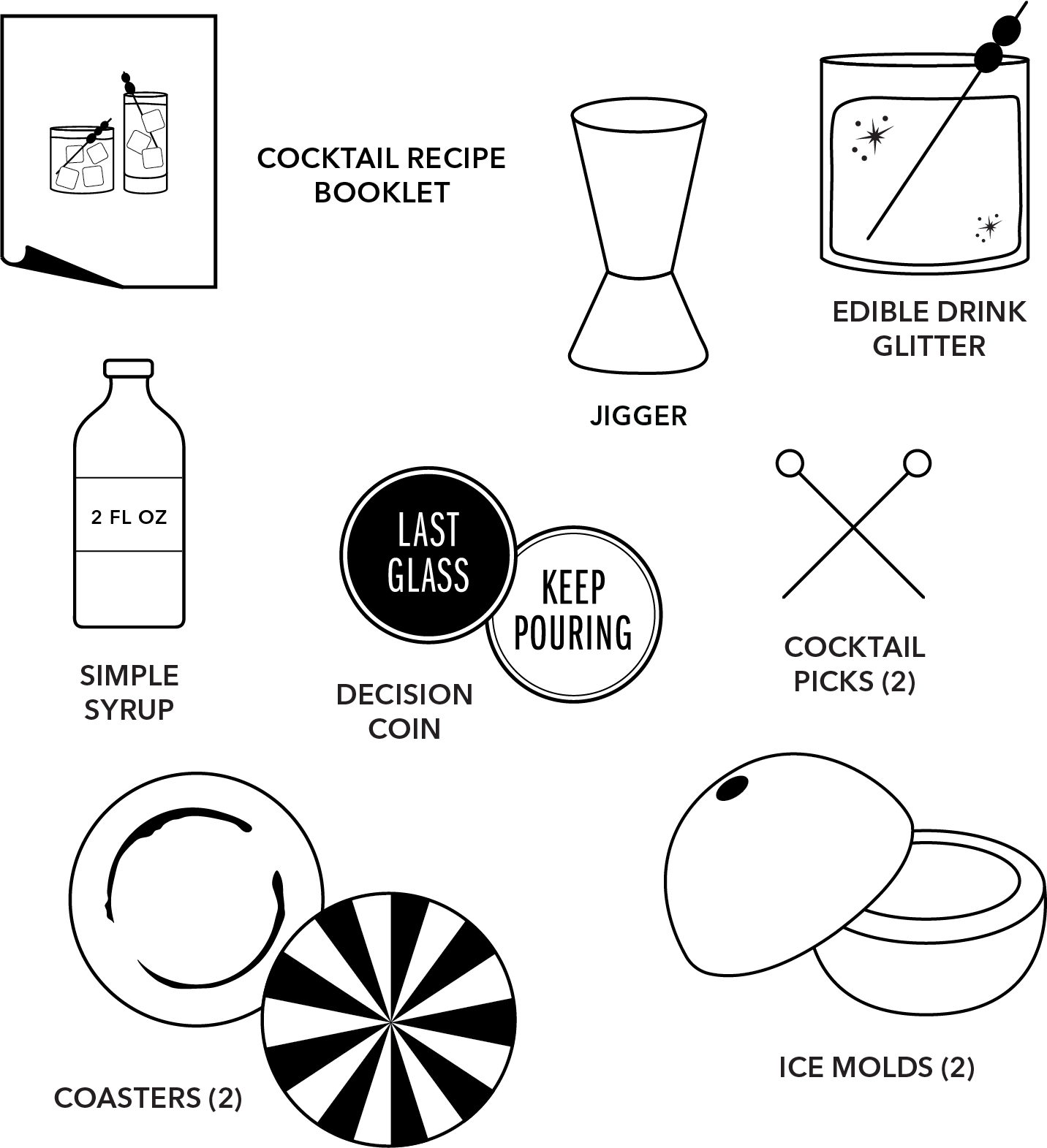 MARTINI COCKTAIL KIT