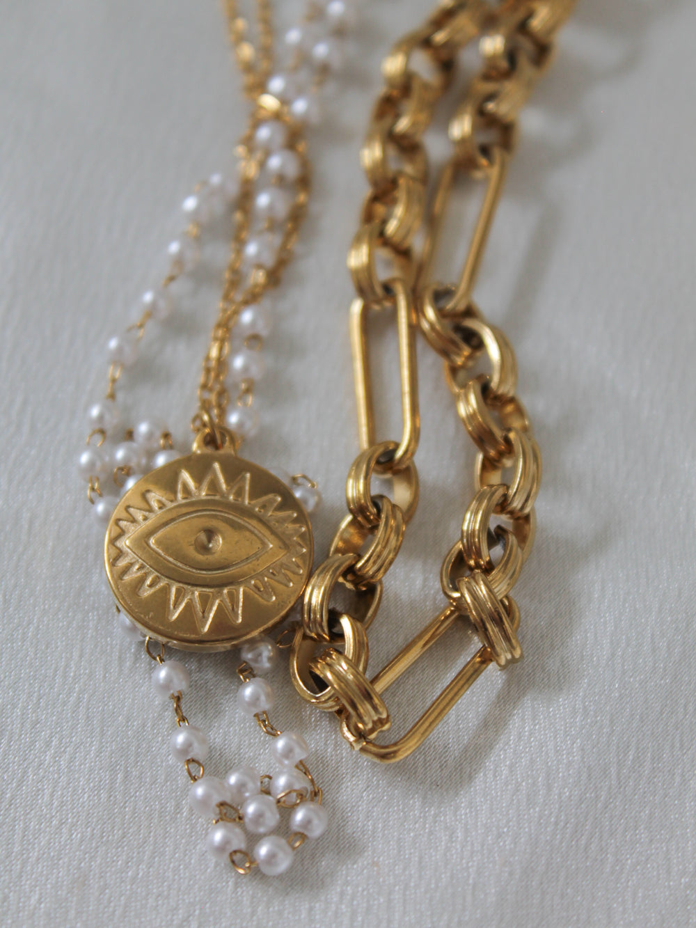 Gold Necklaces for stacking and layering