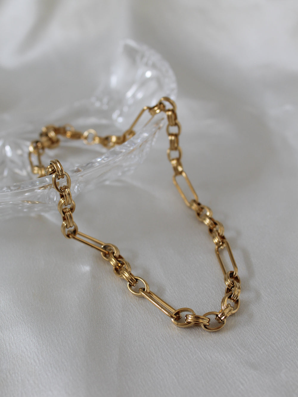 Devin Chain Link Necklace | Ellie Vail