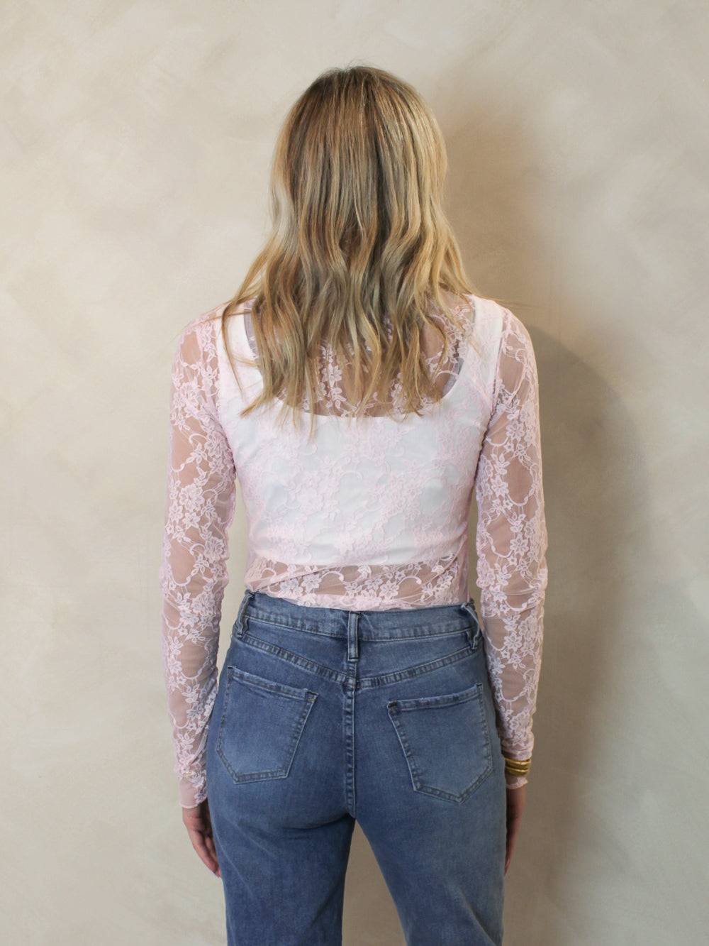 Long Sleeve Lace Top