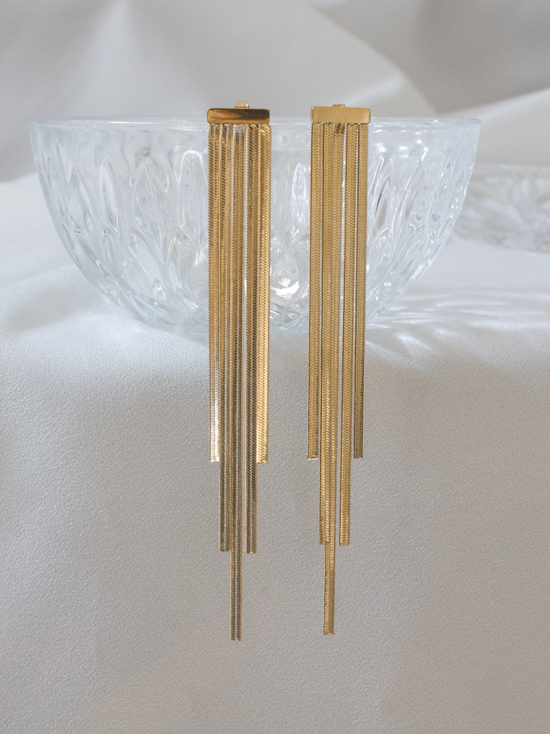 Blair Duster Earrings in Gold