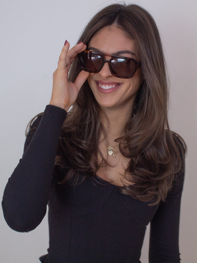 Eleventh Hour Late Checkout Aviator Sunglasses