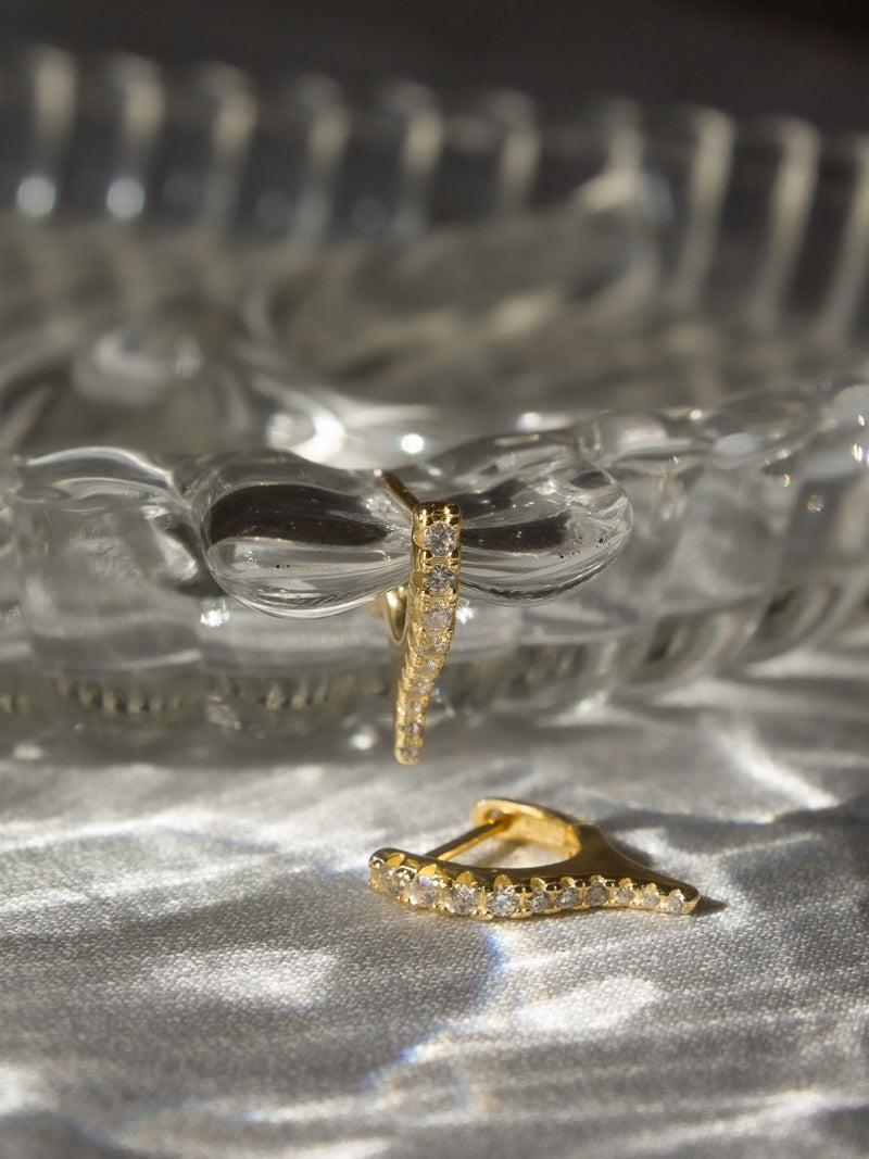 Mini Zoey Hoop | Rad + Rae