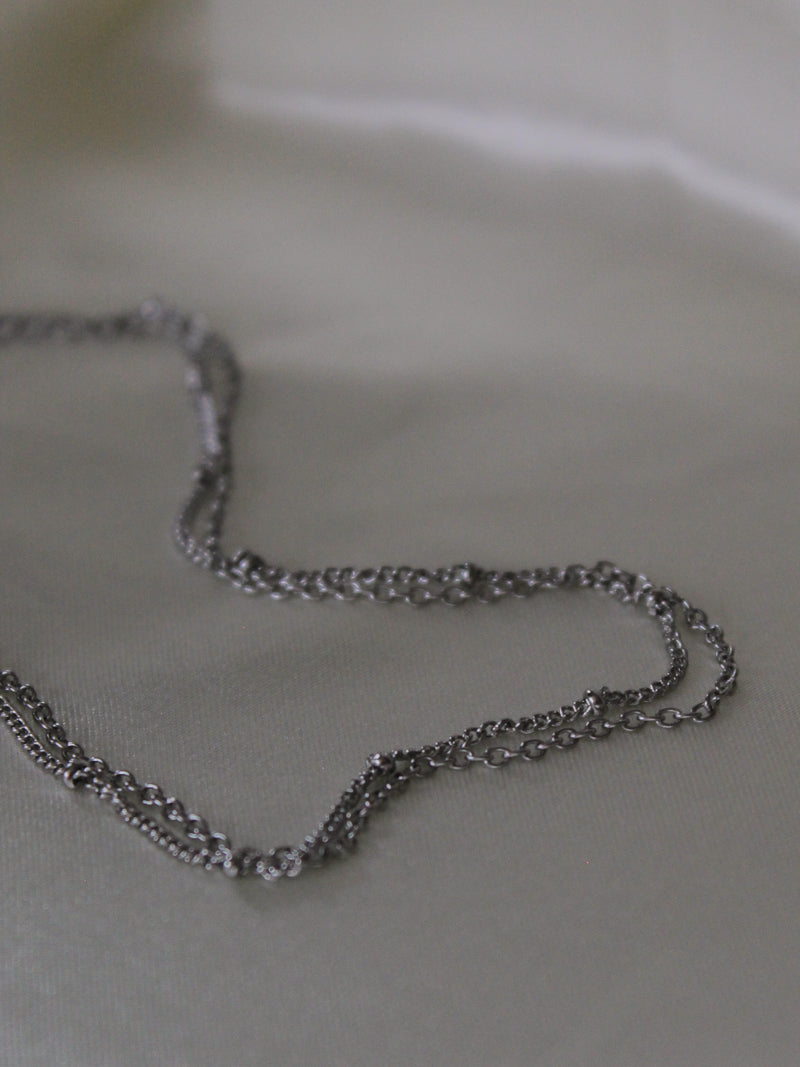 DAINTY, SILVER, CHAIN ANKLET