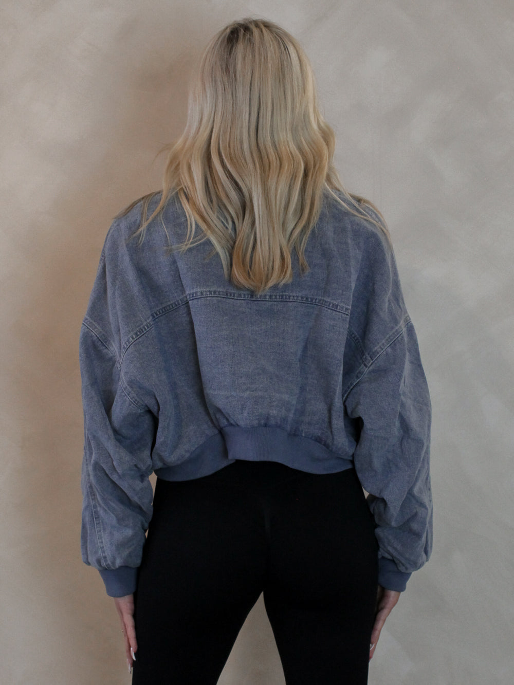 A Cropped Denim Jacket for Women