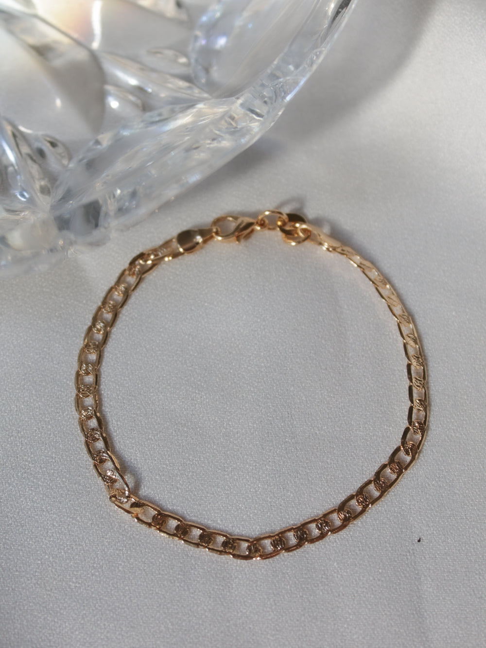 FLAT CUBAN BRACELET