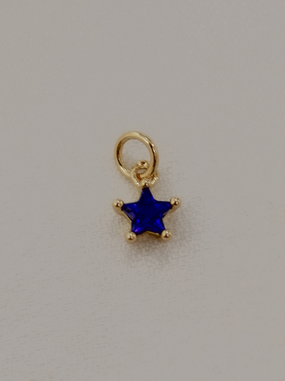 Sapphire Gemstone Charm
