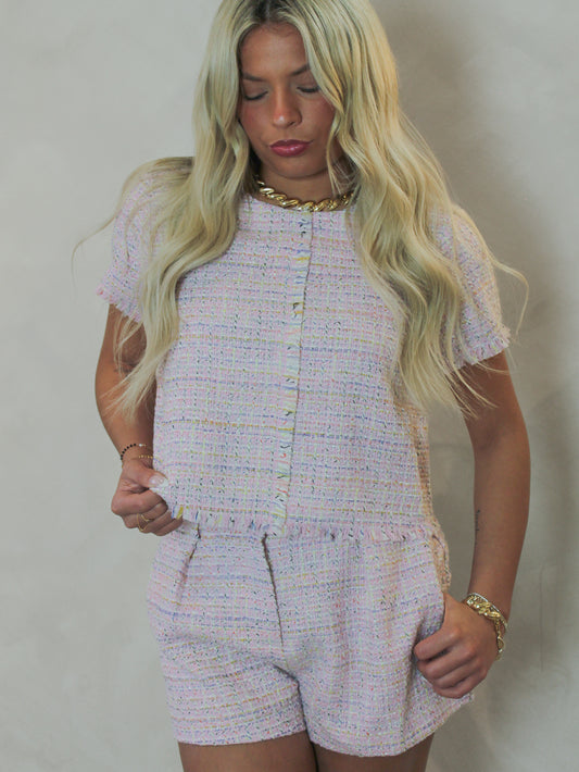 Steve Madden Addie Top and Minette Short set