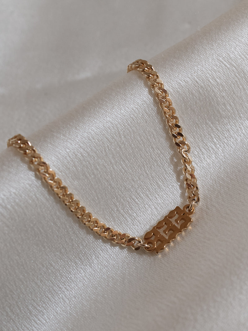 Gold Angel Number Bracelets