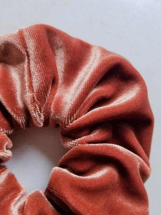 The Brown Velvet Scrunchie by I'm With The Band