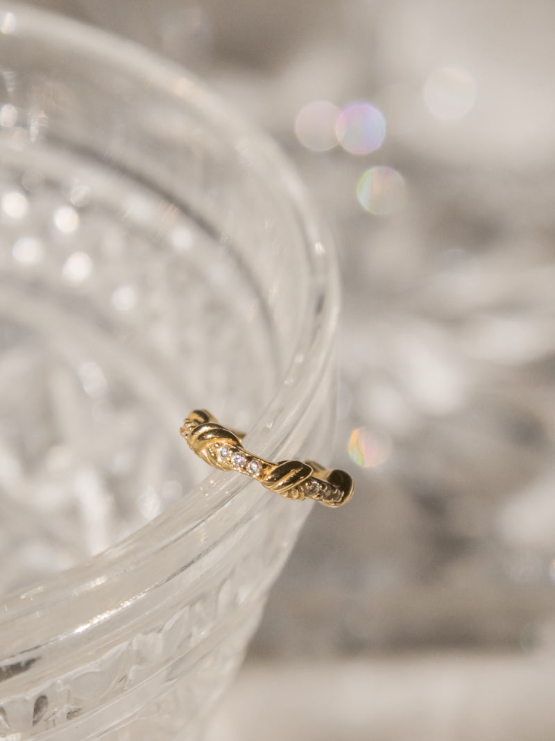JACKIE MACK GOLD BONDED EAR CUFF