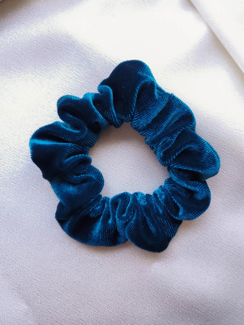 I'm With The Band Mystic Seas Mini Velvet Scrunchie