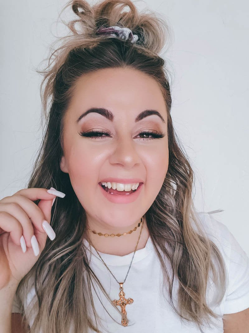 I'm With The Band Mini Velvet Scrunchie