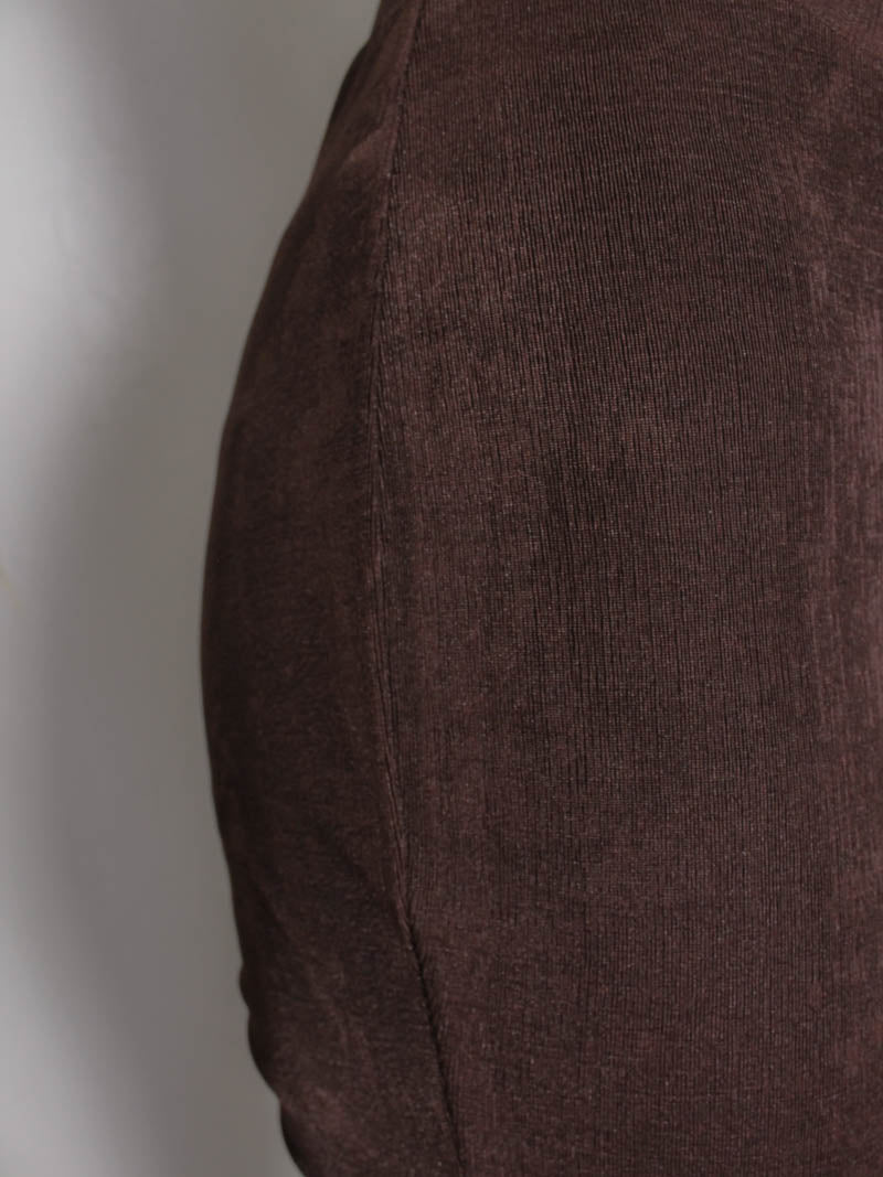 Brown Flared Pants by Peppermayo