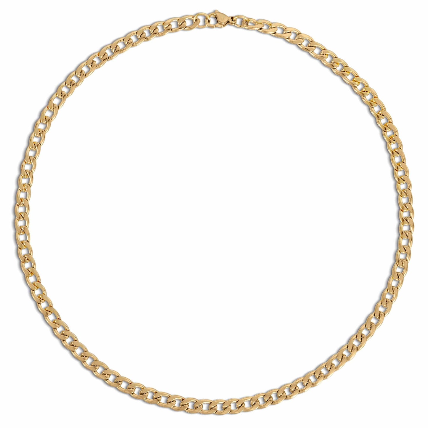 Ellie Vail Luciana Gold Curb Chain