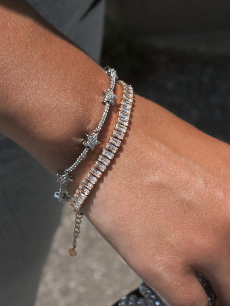 Silver Star Bracelet by Five and Two