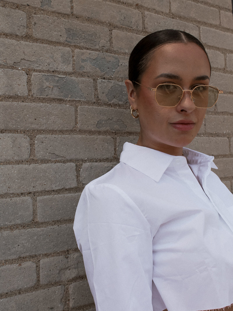 Gold Frame Sunglasses