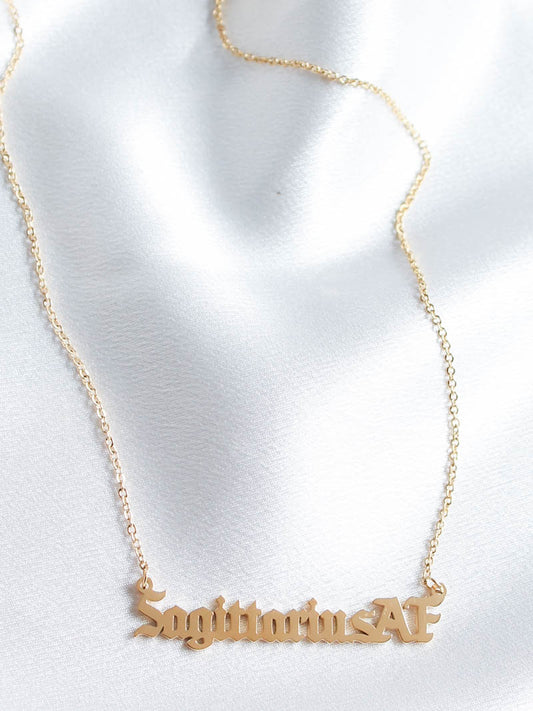 Sagittarius Zodiac Necklace