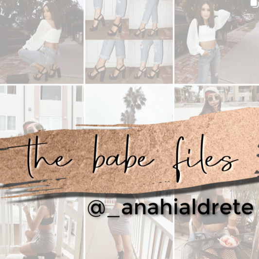 THE BABE FILES: @_ANAHIALDRETE