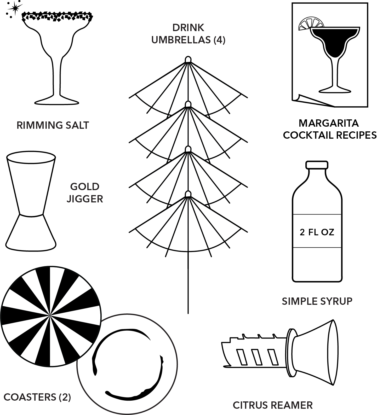 MARGARITA COCKTAIL KIT