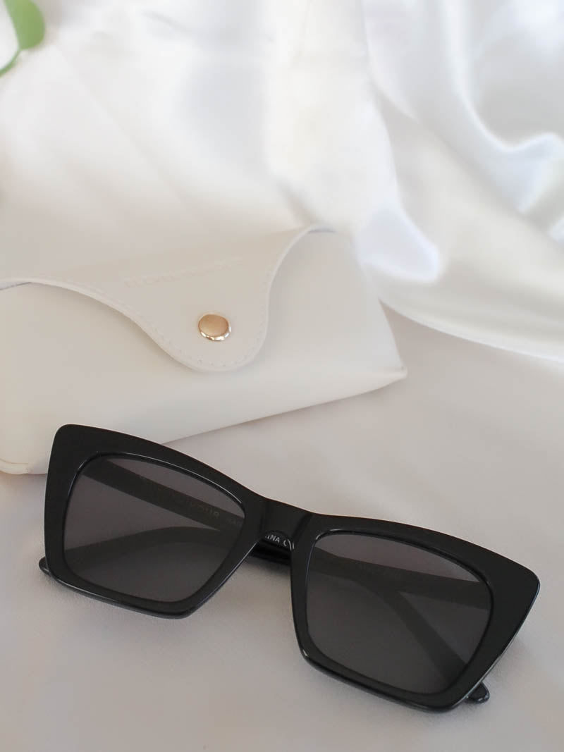 Black Essential Sunglasses from Eleventh Hour | Cat Eye Sunglasses