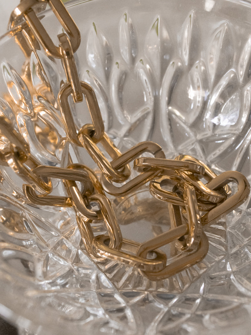 BOLD CHAIN LINK NECKLACE FOR WOMEN 