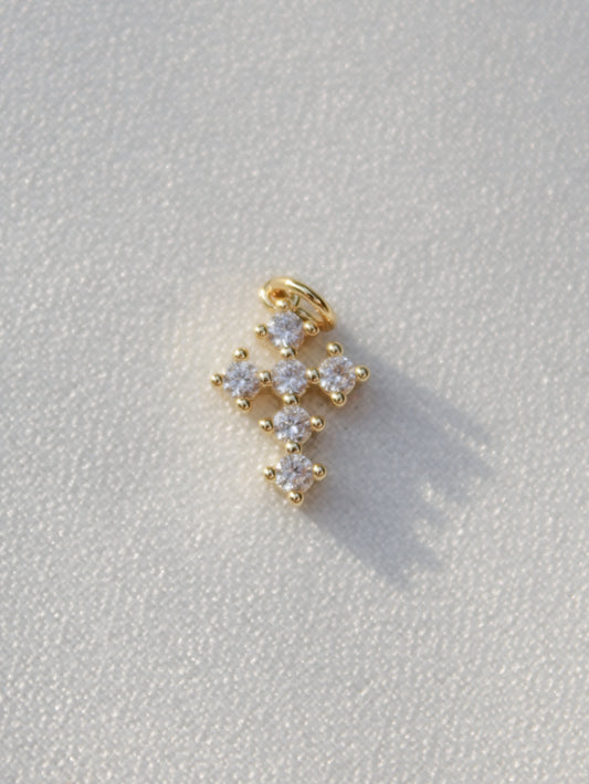 Tiny Cross Charm for Charm Necklaces