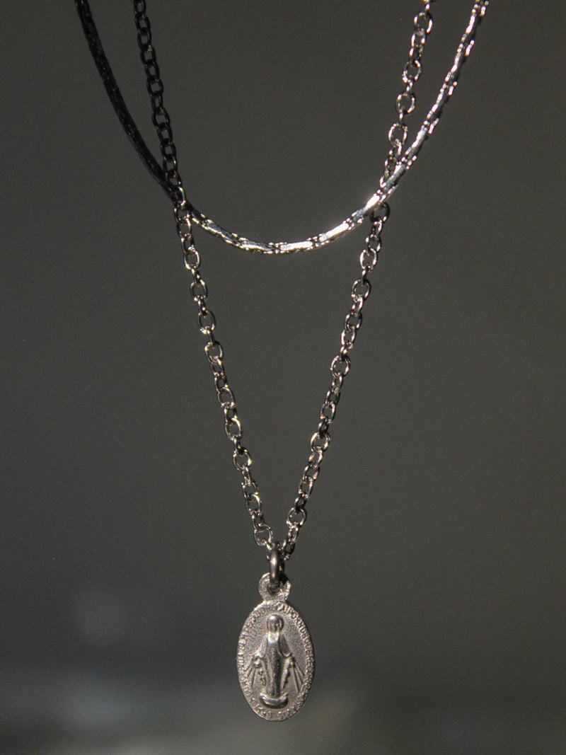Dainty Silver Layered Necklace