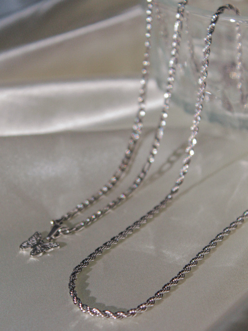 Silver Water & Tarnish Resistant Necklace 