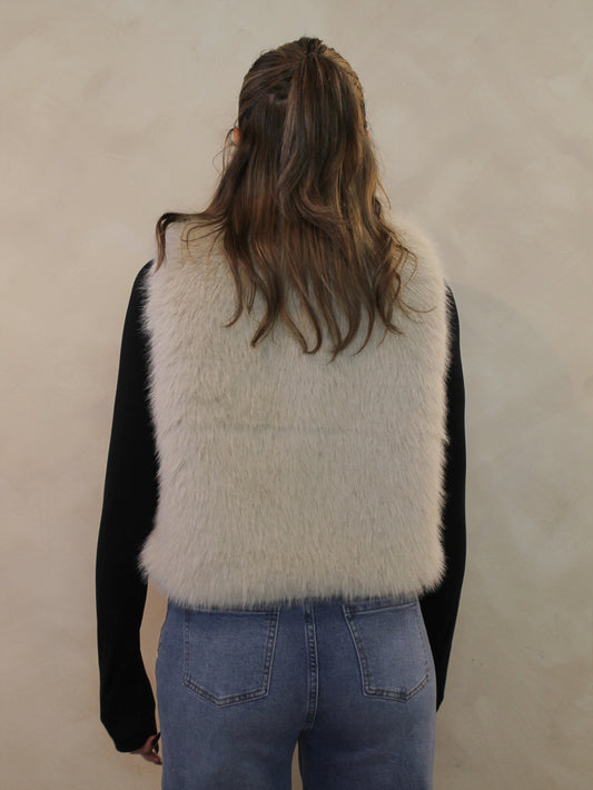 ASPEN FAUX FUR VEST