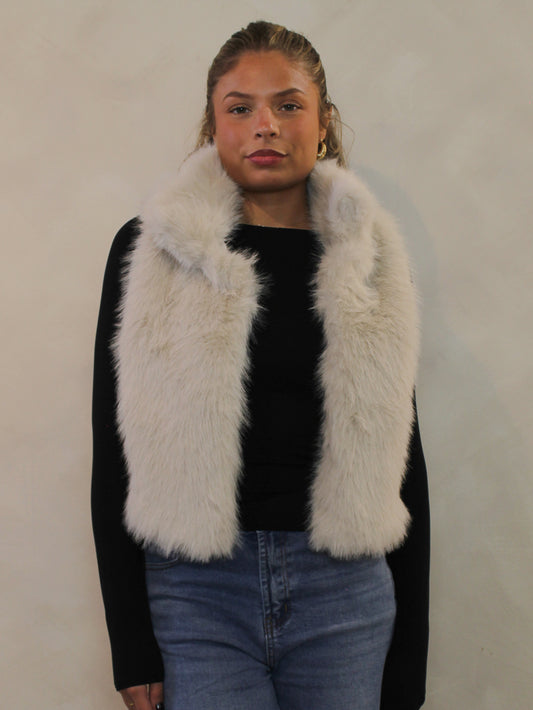 ASPEN FAUX FUR VEST