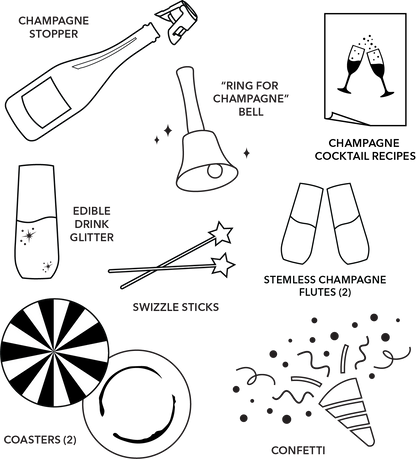 CHAMPAGNE COCKTAIL KIT