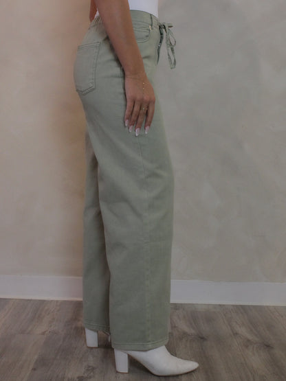 THE LOW DOWN DENIM PANTS