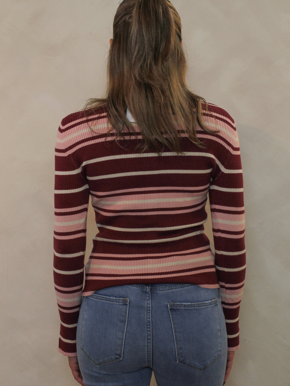 CANDY STRIPER CARDIGAN
