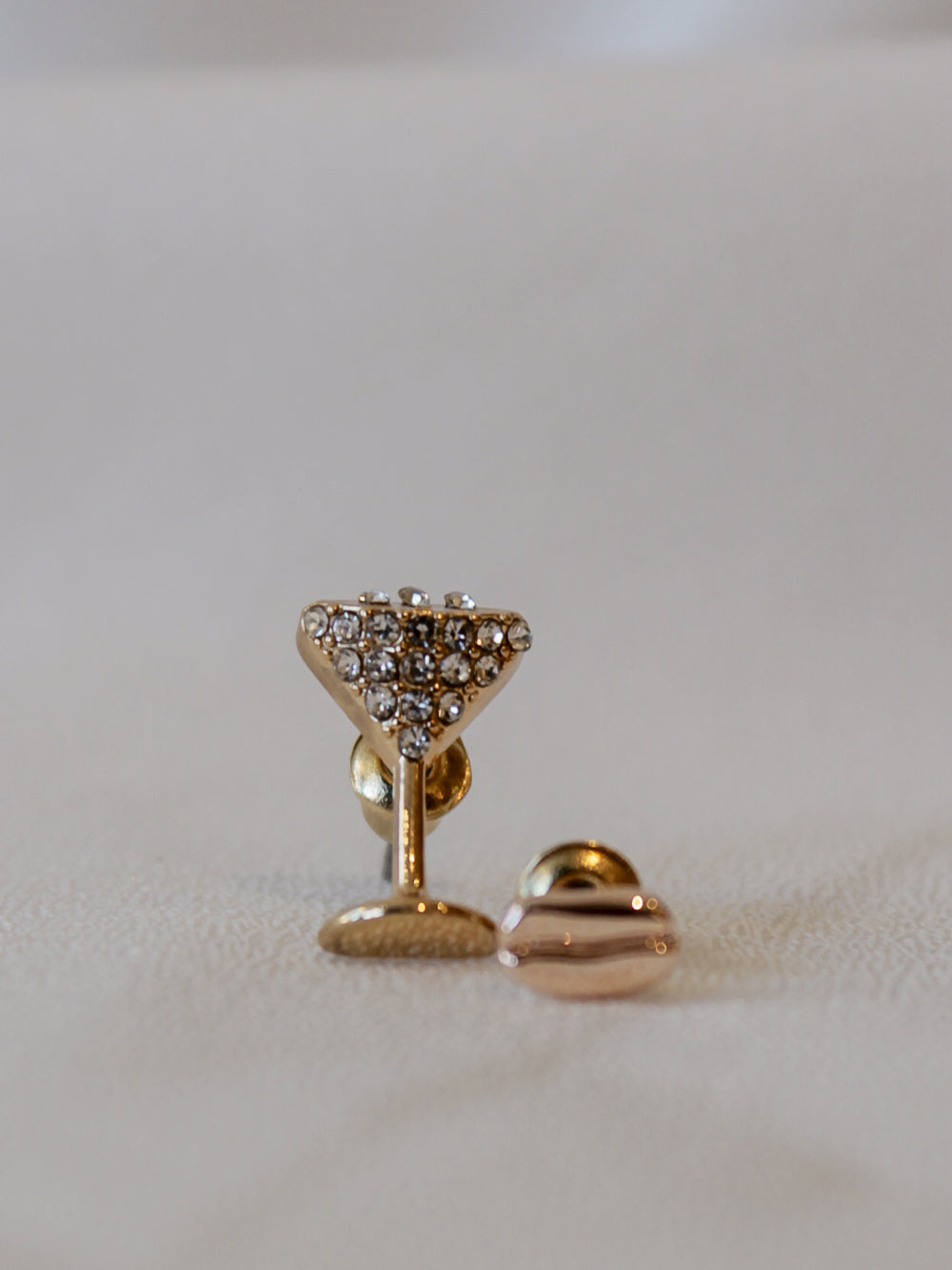 Espresso martini and espresso bean stud earring set