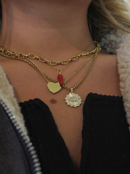 ITALIAN HORN NECKLACE