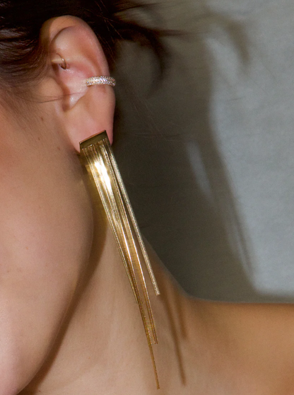 Gold Blair Duster Earring by JLA