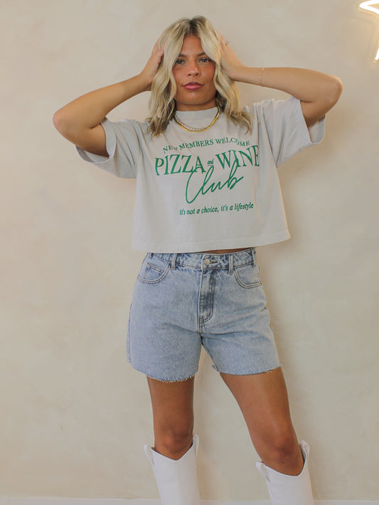 PIZZA & WINE CLUB TEE