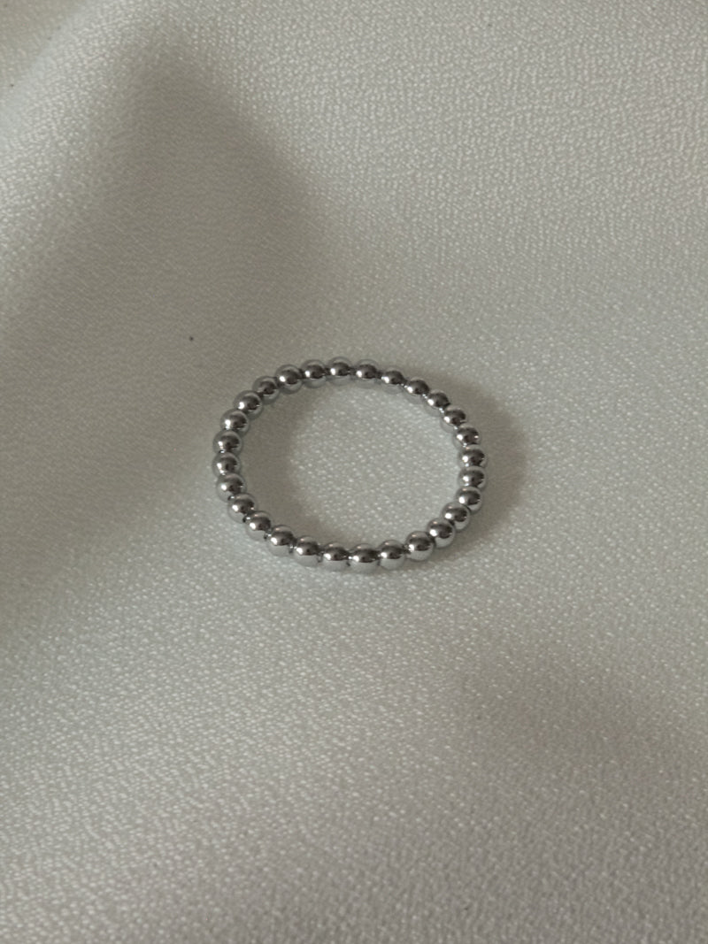 Cute, dainty, beaded ring by Sahira