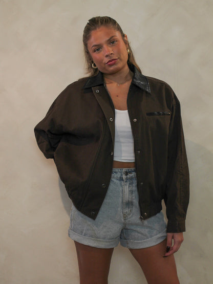 TATE CONTRAST DENIM JACKET