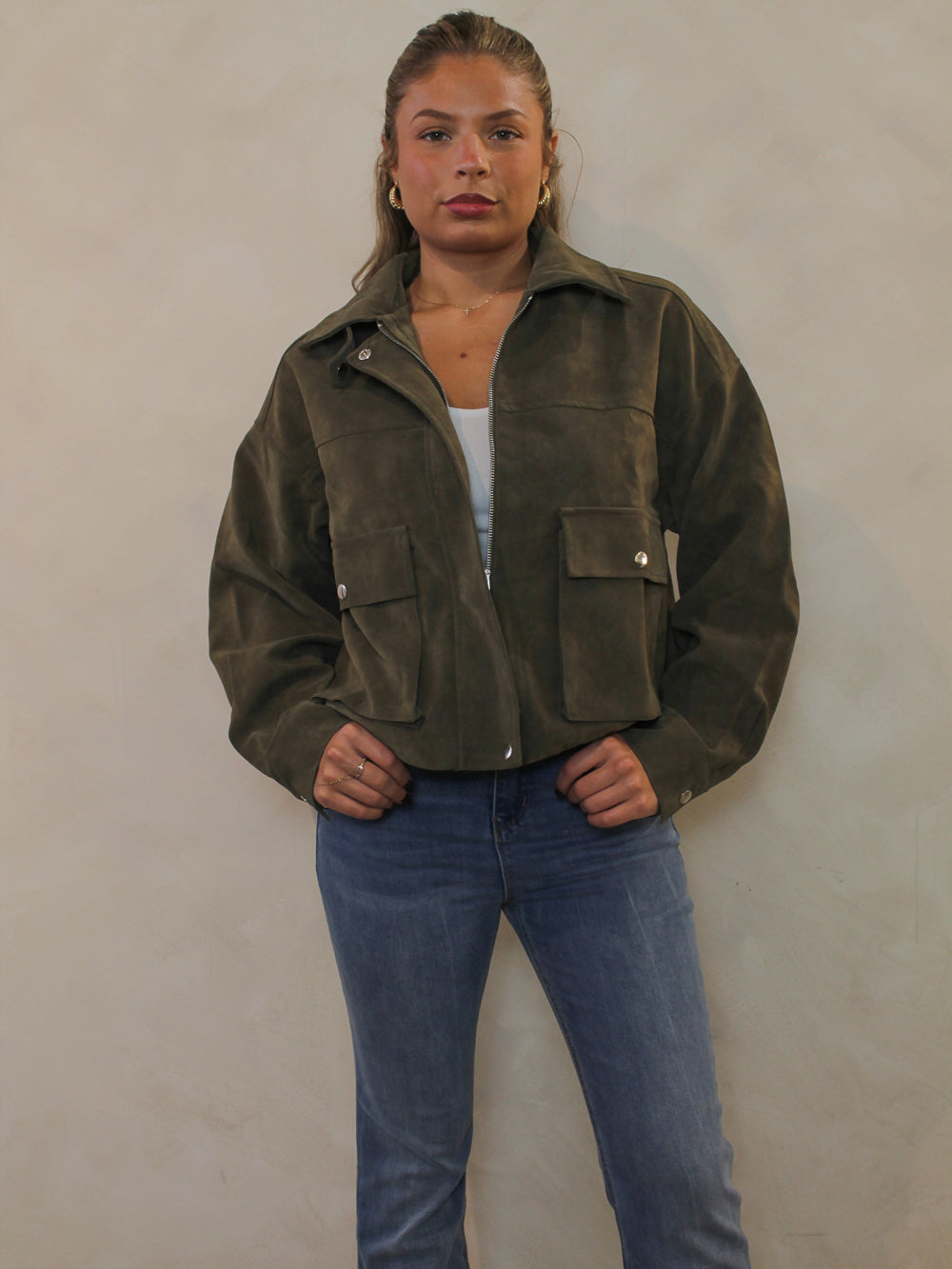 BROOKE SUEDE JACKET