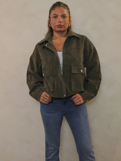 BROOKE SUEDE JACKET
