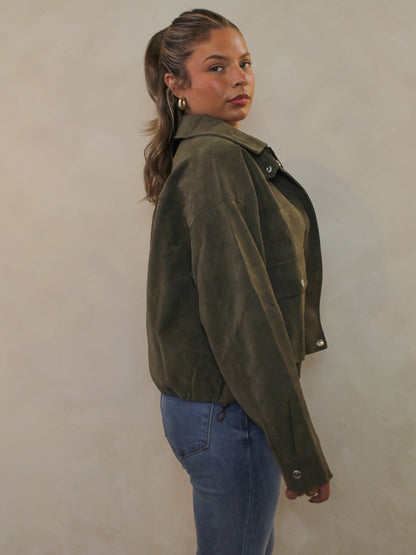 BROOKE SUEDE JACKET