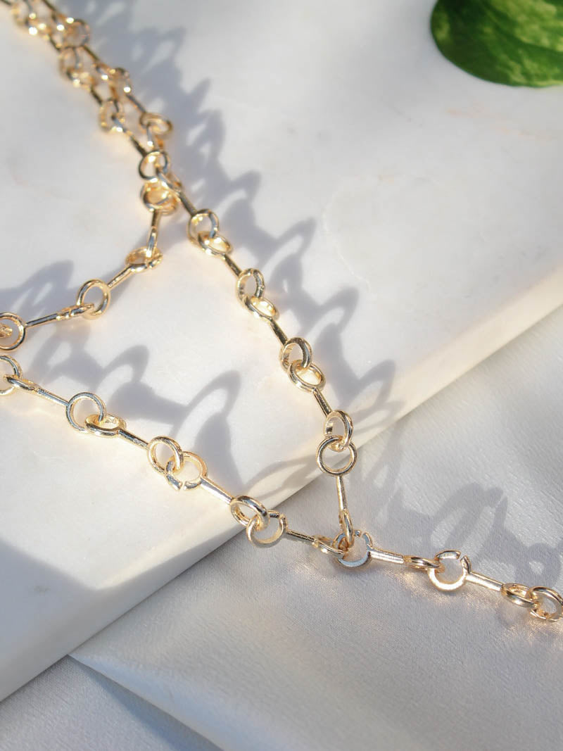 Gold Chunky Chain Necklace by 8 Other Reasons