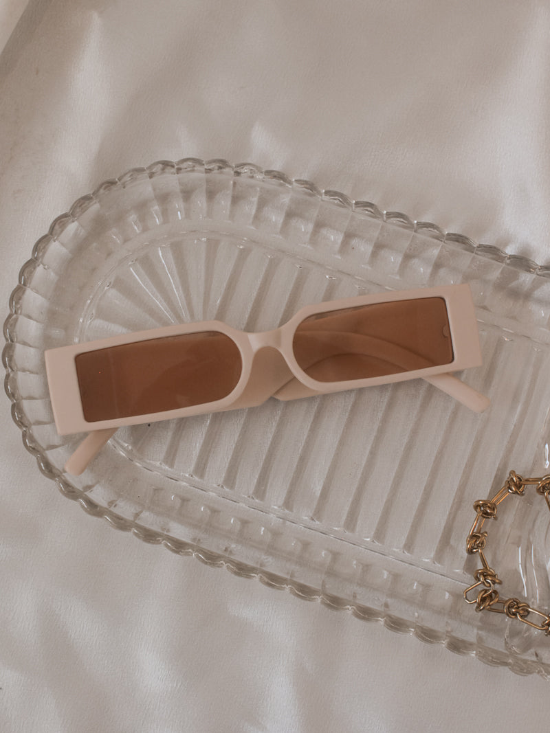 ARSN All Eyes On My Sunglasses - Beige