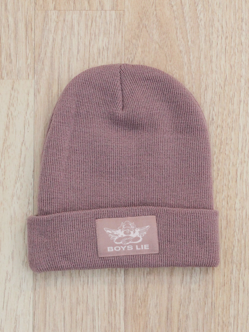 Purple Boys Lie Beanie