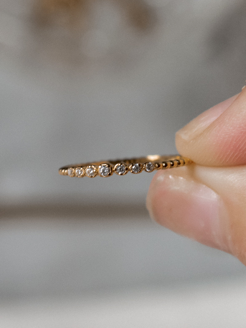 Dainty Gold Ring For Stacking 