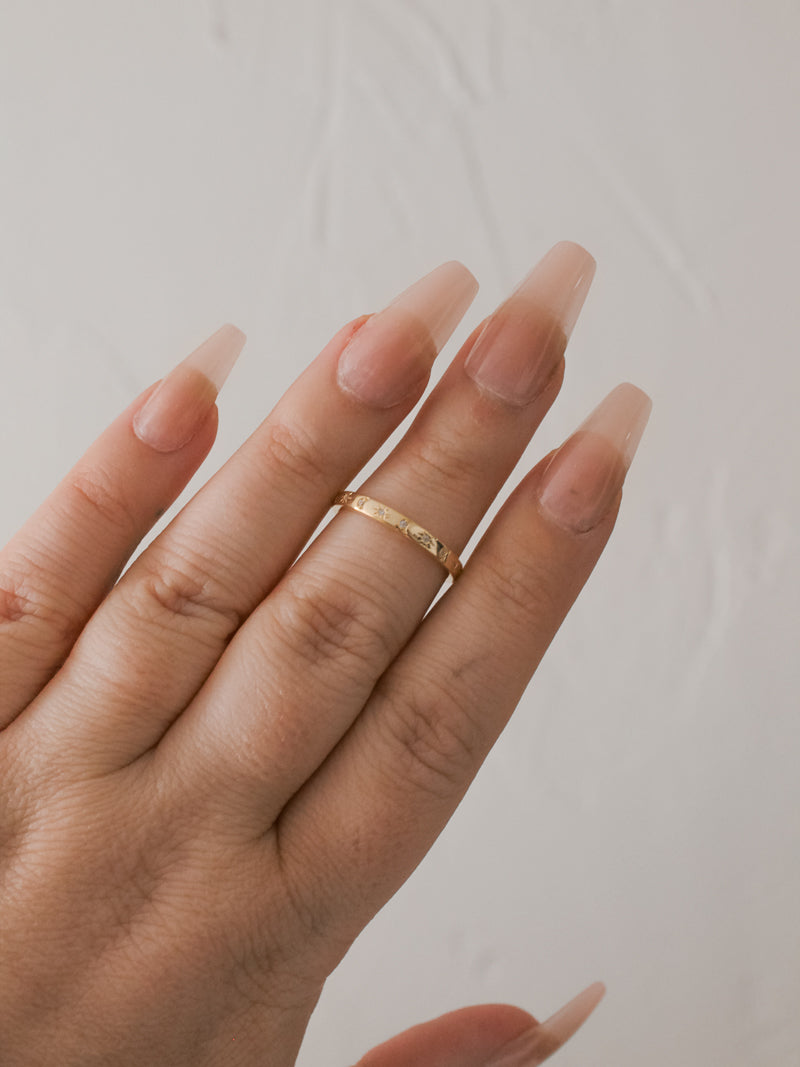 Gold Celestial Ring by Jax Kelly